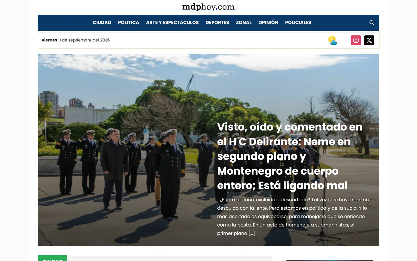 mdphoy.com — Medios y noticias
